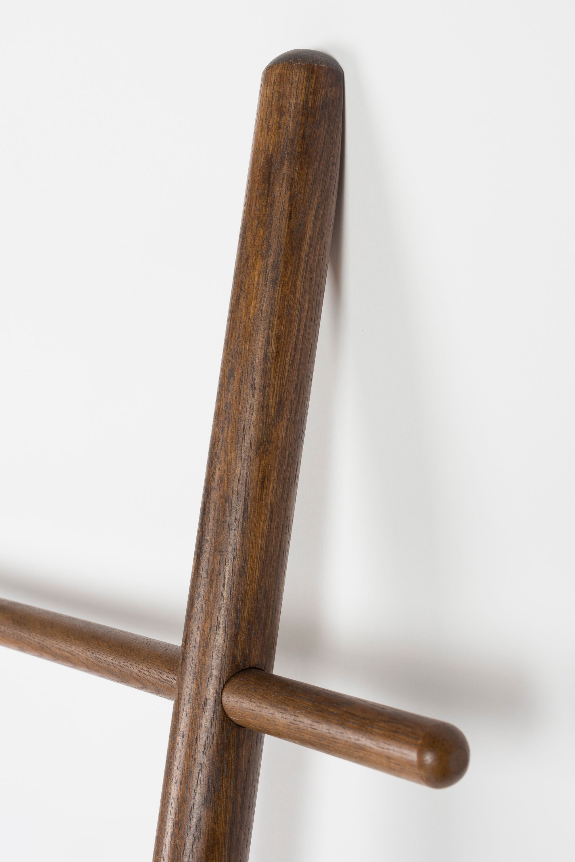 Jhon Walnut Brown Wood Ladder